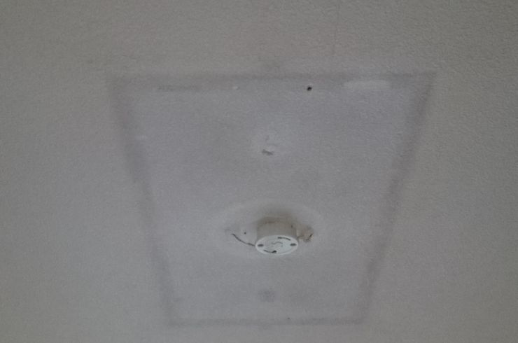 洋間　天・壁　クロスメイク　施工前　平塚市　N邸