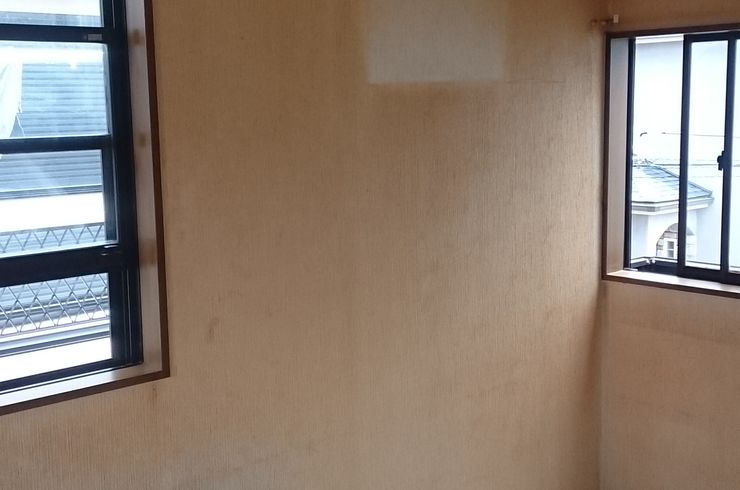 洋室　天井・壁　クロスメイク　施工前　平塚市　Ｎ邸