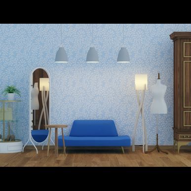 小田原の村田壁装では通常の張替とは異なる壁紙の塗り替えを実施します